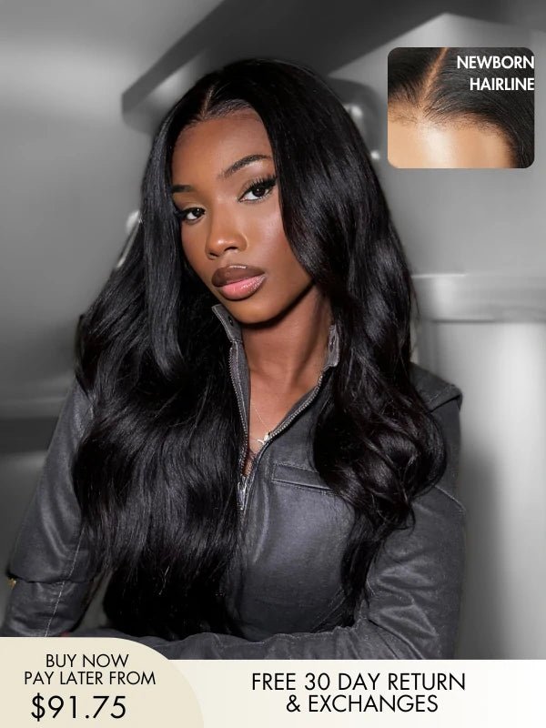 Evelyn Natural Black Light Yaki Hair Glueless Wig