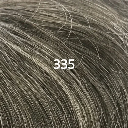 (335) Med/Dark Brown + 35% Grey