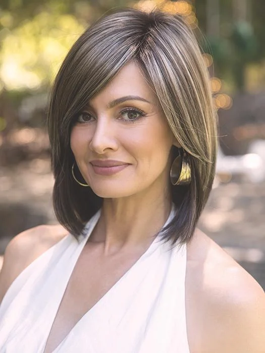Bob Wigs for Outdoor Photoshoots​ Zane | Synthetic Lace Front Wig (Mono Part)