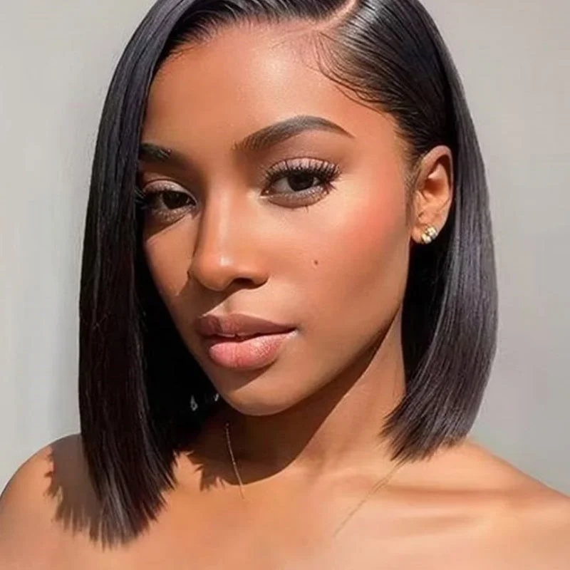 Short Bob Wigs for Fine Hair Wear Go Short Straight Bob Wig Glueless Human Hair 5x5 Transparent Lace closure Wigs Short Bob Wigs for Fine Hair Wear Go Short Straight Bob Wig Glueless Human Hair 5x5 Transparent Lace closure Wigs