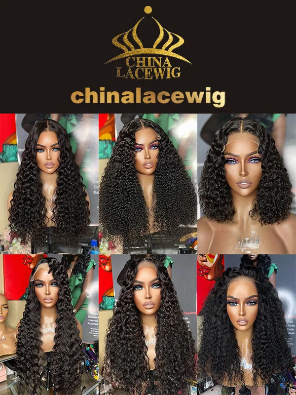 Bob Wigs for African - American Women Chinalacewig 50% Off Limited 1 Piece For Natural Color& #1B Curly& Wavy 100% Virgin Human Hair Wig WH01 Bob Wigs for African - American Women Chinalacewig 50% Off Limited 1 Piece For Natural Color& #1B Curly& Wavy 100% Virgin Human Hair Wig WH01