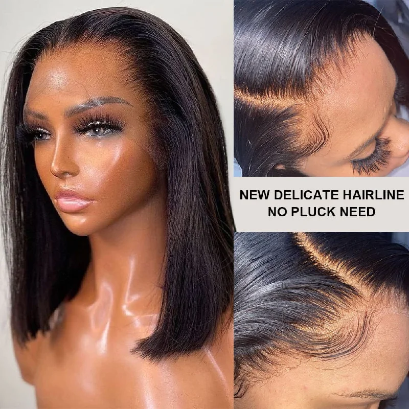Bob Wigs with Lightweight Materials for All - Day Wear Boutique Skin Melt Lace + Delicate Hairline Frontal Bob Wigs Bob Wigs with Lightweight Materials for All - Day Wear Boutique Skin Melt Lace + Delicate Hairline Frontal Bob Wigs