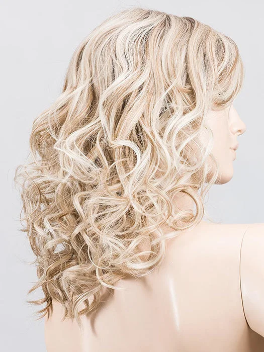 PEARL BLONDE ROOTED | Pearl Platinum and Medium Ash Blonde with Lightest Pale Blonde Blend and Shaded Roots