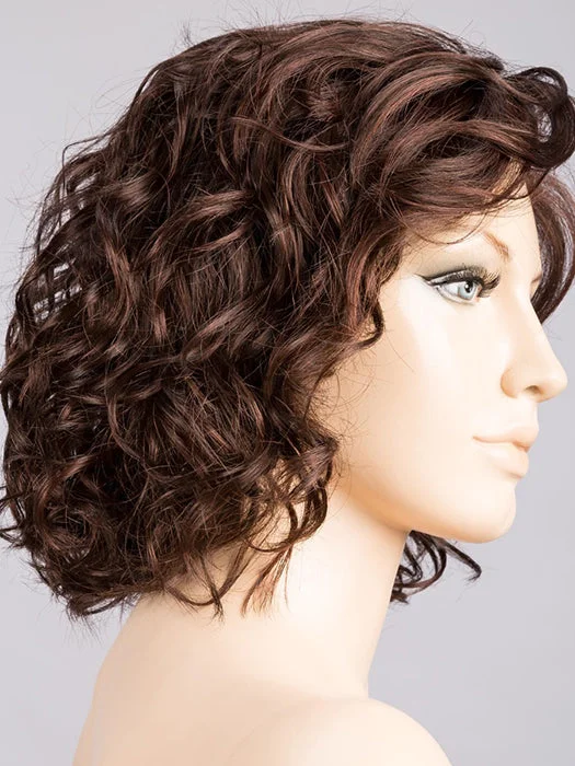DARK CHOCOLATE ROOTED | Darkest Brown Blended with Dark Auburn and Shaded Roots