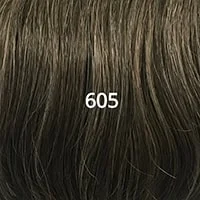 (605) Medium Warm Brown + 5% Grey