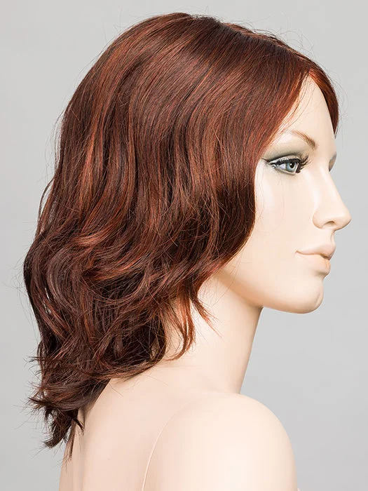 Red Vino Lighted | 33.130.4 | Dark Auburn & Deep Copper Brown and Darkest Brown Blend with Highlights throughout and Concentrated in the front