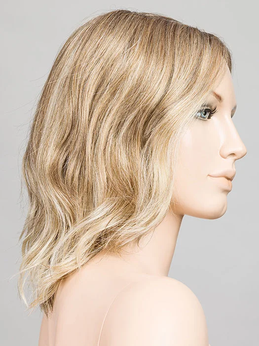 Bahama Beige Lighted | 16.22.14 | Medium Blonde & Light Neutral Blonde and Medium Ash Blonde Blend with Highlights throughout and Concentrated in the front