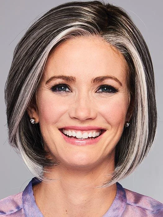 Balayage Bob Wigs for a Sun - kissed Appearance High Society | Synthetic Lace Front Wig (Mono Part) Balayage Bob Wigs for a Sun - kissed Appearance High Society | Synthetic Lace Front Wig (Mono Part)