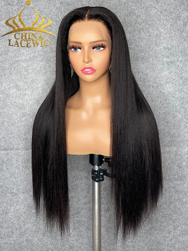 Bob Wigs for Indoor Photoshoots Chinalacewig Custom Wig Yaki Straight 13x6 Lace Frontal Wig Bleached Knots Human Virgin Hair C013 Bob Wigs for Indoor Photoshoots Chinalacewig Custom Wig Yaki Straight 13x6 Lace Frontal Wig Bleached Knots Human Virgin Hair C013