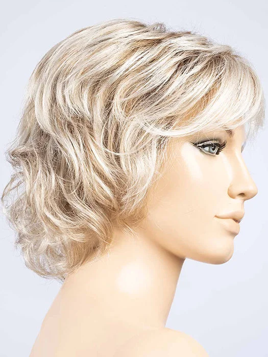 IVORY BLONDE SHADED | Pearl Platinum & Medium Ash Blonde and Pearl White Blend with Shaded Roots