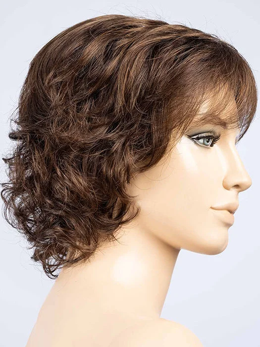 DARK CHOCOLATE SHADED | Dark Brown & Light Auburn & Darkest Brown Blend with Shaded Roots