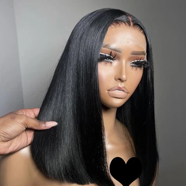 Bob Wigs with Side - Parted Styles Super Double Drawn Straight Short Bob Wig Human Hair 13x4 Lace Front Bob Wigs for Women Short Straight Lace Wigs Human Hair Pre Plucked Pre Cut Bob Wigs with Side - Parted Styles Super Double Drawn Straight Short Bob Wig Human Hair 13x4 Lace Front Bob Wigs for Women Short Straight Lace Wigs Human Hair Pre Plucked Pre Cut