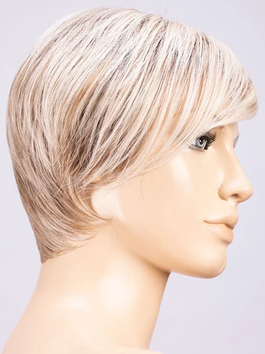 PEARL BLONDE ROOTED | Pearl Platinum & Dark Ash Blonde & Medium Honey Blonde Mix