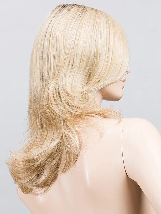 SAHARA BEIGE ROOTED | Light Golden Blonde & Light Strawberry Blonde & Lightest Golden Blonde Blend with Shaded Roots