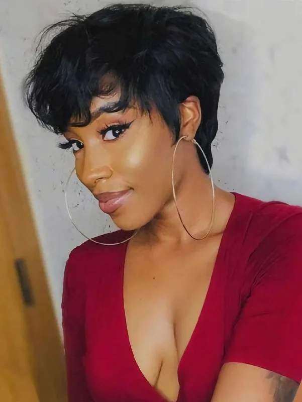 Bob Wigs for Pear - Shaped Figures​ Clearance: The Whitney pixie