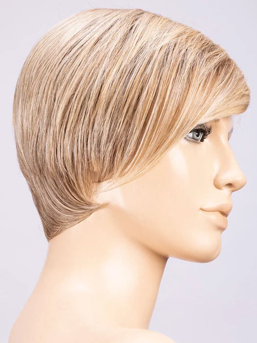 SANDY BLONDE ROOTED | Medium Honey Blonde & Light Ash Blonde & Lightest Reddish Brown blend with Dark Roots