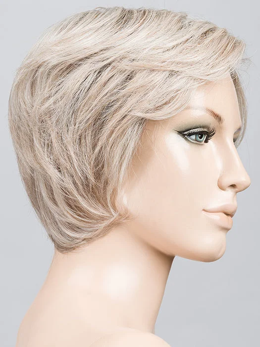PEARL BLONDE ROOTED | Pearl Platinum & Medium Ash Blonde and Medium Blonde Blend with Shaded Roots
