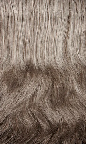 44H | Medium Brown mixed with 50% Grey on top and 25% Grey in back