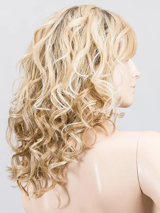 SANDY BLONDE ROOTED | Medium Blonde and Light Neutral Blonde with Light Golden Blonde Blend and Shaded Roots