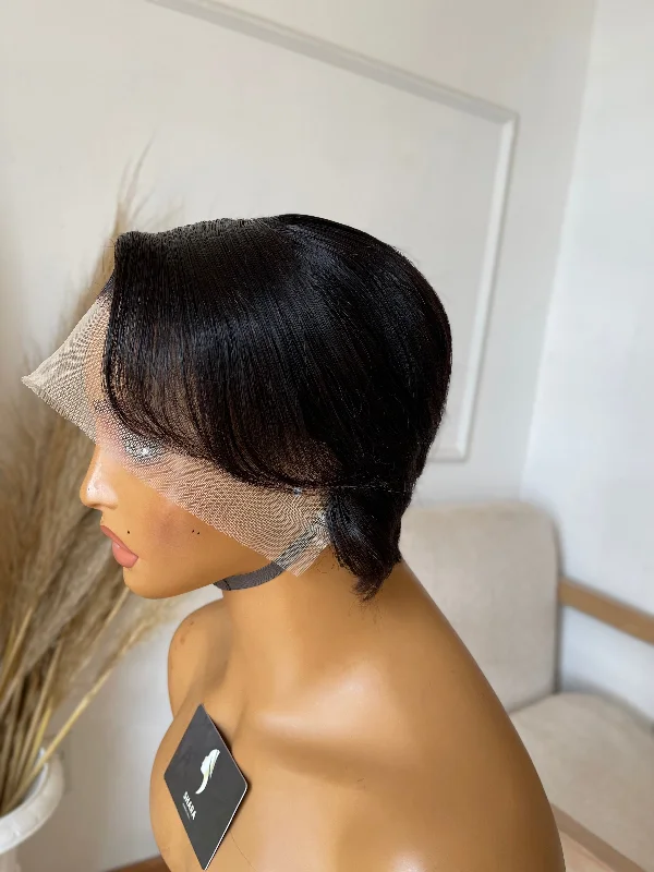 Bob Wigs for Running​ Clearance : 12a Full Frontal pixie