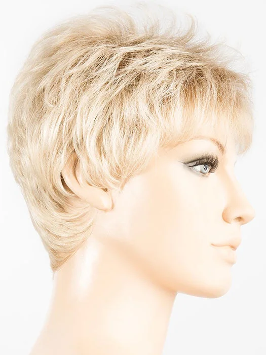 CHAMPAGNE ROOTED | Light Beige Blonde & Medium Honey Blonde & Platinum Blonde Blend with Dark Roots