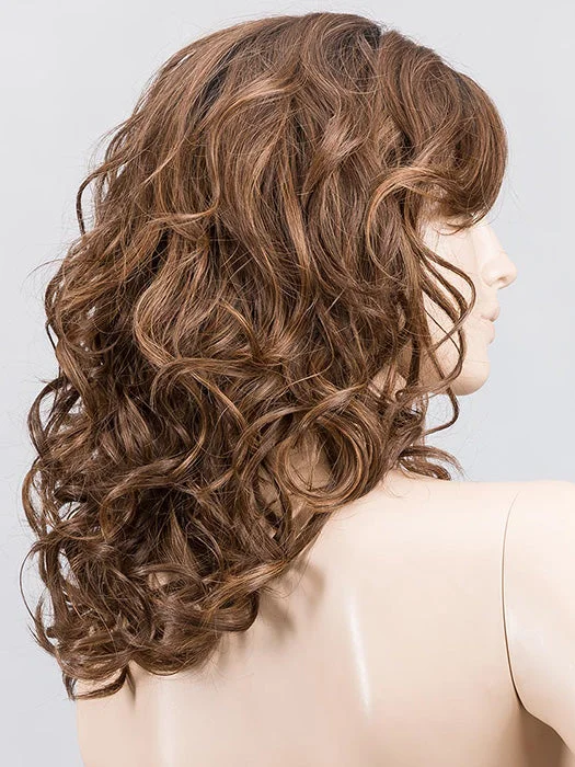 CHOCOLATE ROOTED | Medium Brown Blended with Light Auburn & Dark Brown blends with Shaded Roots