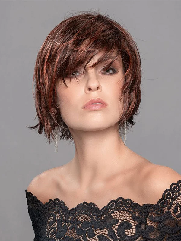 Bob Wigs for Hiking​ Echo wig - Ellen Wille Perucci Collection
