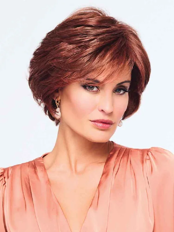 Straight Bob Wigs for a Sleek Look​ Captivating Canvas wig - Raquel Welch