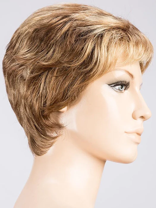 LIGHT BERNSTEIN ROOTED | Lightest Brown and Light Golden Blonde blend with Dark Strawberry Blonde and Shaded Roots