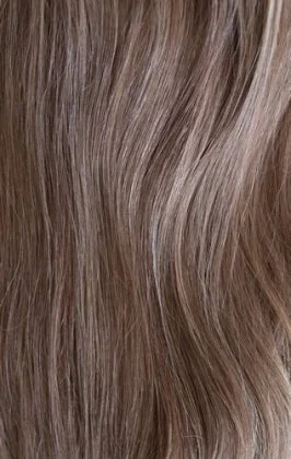 6/24R Medium Brown with Pale Blonde Highlights