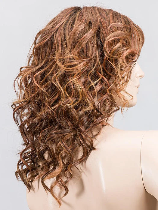 HOT HAZELNUT ROOTED | Light Auburn and Light Reddish Auburn with Dark Auburn Blend with Shaded Roots