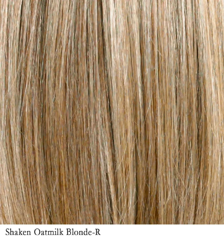 Shaken Oatmilk Blonde-R | 8/25/613+8 | Medium Brown Rooted. A Medium and Light Brown base with Cool and Neutral Blondes to balance along with Light Blonde highlights.