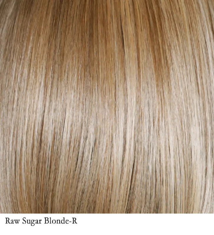 Pre-Order | Raw Sugar Blonde-R | 12/14/88+8 | Mixture of Neutral Light Blonde/Honey Blonde/Pale Gold Blonde with the base of light brown low lights featuring medium root color.