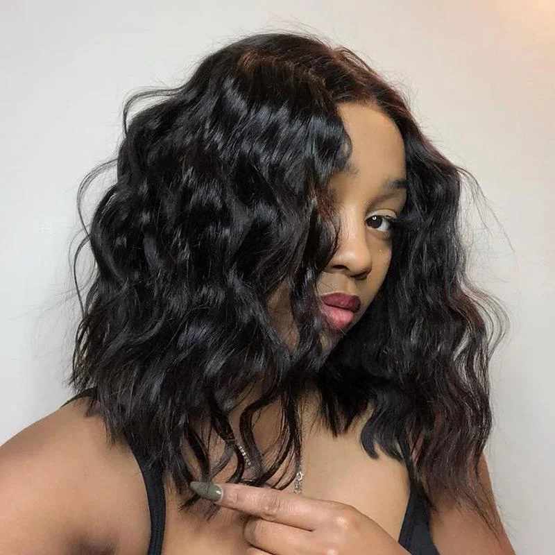 Bob Wigs for Camping Modern Show Real Human Hair Wigs Indian Loose Wave Short Bob 4x4 Lace Closure Wig With Baby Hair For Black Women Bob Wigs for Camping Modern Show Real Human Hair Wigs Indian Loose Wave Short Bob 4x4 Lace Closure Wig With Baby Hair For Black Women