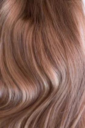245 Dark Blonde with Golden Blonde Highlighted