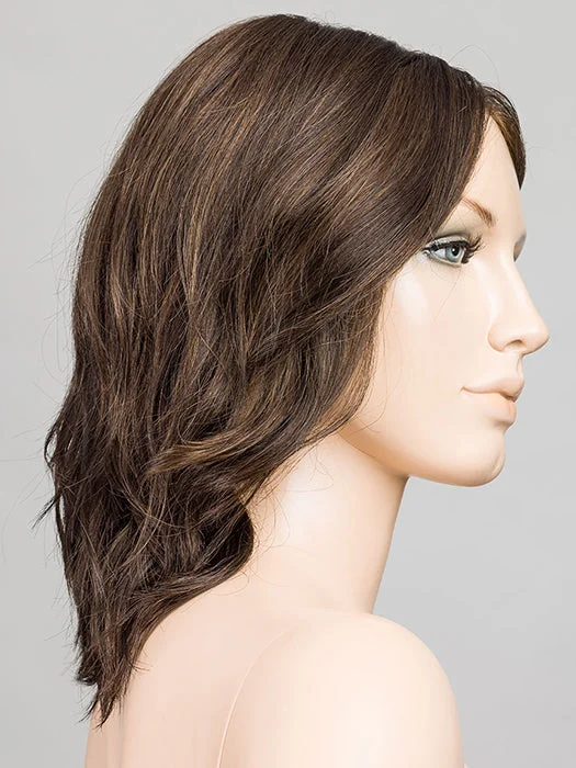 Dark Brown Lighted | 4.6.2 | Black/Dark Brown with Darkest Brown Blend and Medium Brown Highlights Throughout and Concentrated in the Front