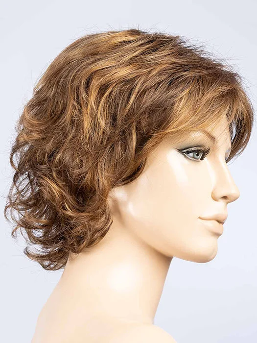 Toffee Brown Shaded | 830.12.27 | Medium/Lightest Brown blended with Light Auburn and Dark Strawberry Blonde Highlights