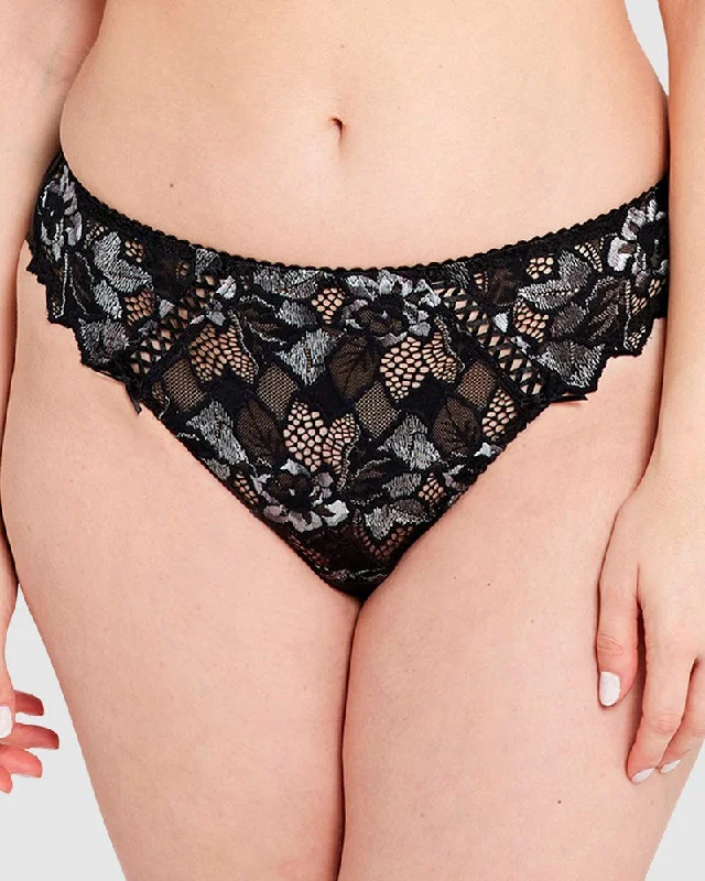 Arum Gala High Cut Lace Tanga Brief Sans Complexe