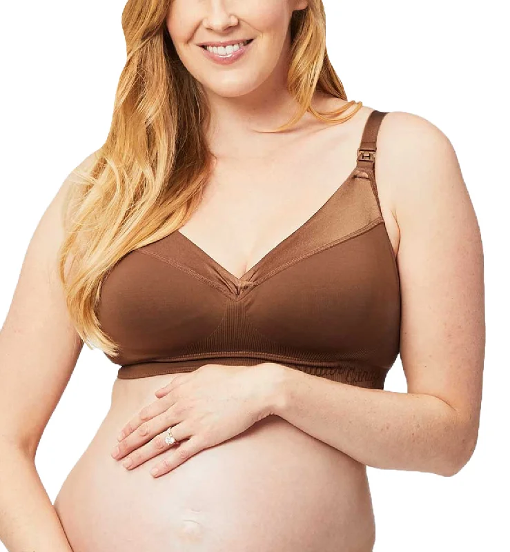 Cake Ribbon Candy Wire-free Nursing Bra (27-8017) - Chestnut