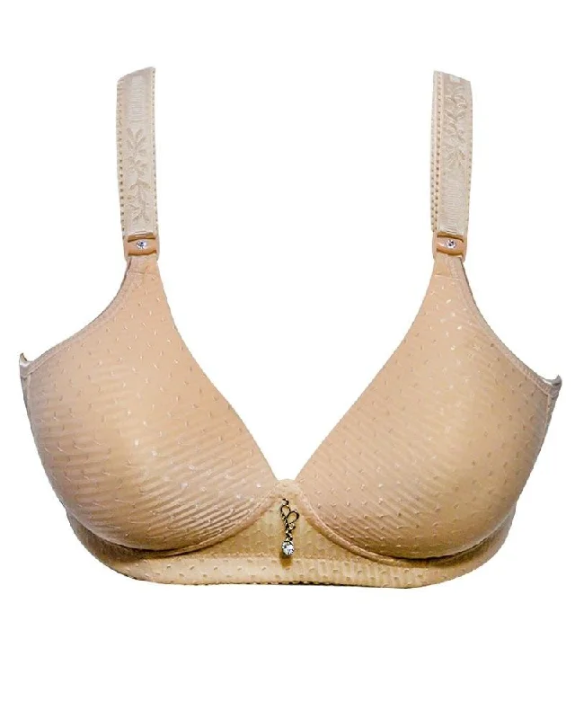 Comfortable Bra 226 Skin- Single Padded Non Wired - Ouyasi