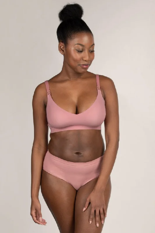 Mauve Bravado Enrich Nursing Bra