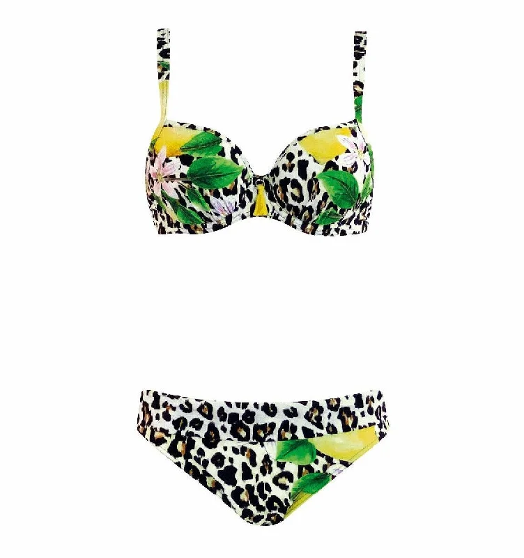 Opera Animal Print Underwired Bikini