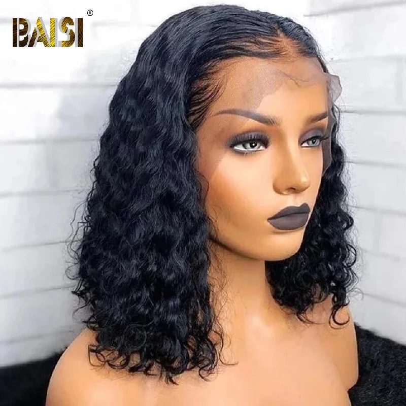 Bob Wigs for Modest Fashion Trends Bob wig with a pixie - inspired cut for a bold and stylish choiceBAISI Deep Wave Bob Wig 100% Human Hair Bob Wigs for Modest Fashion Trends Bob wig with a pixie - inspired cut for a bold and stylish choiceBAISI Deep Wave Bob Wig 100% Human Hair