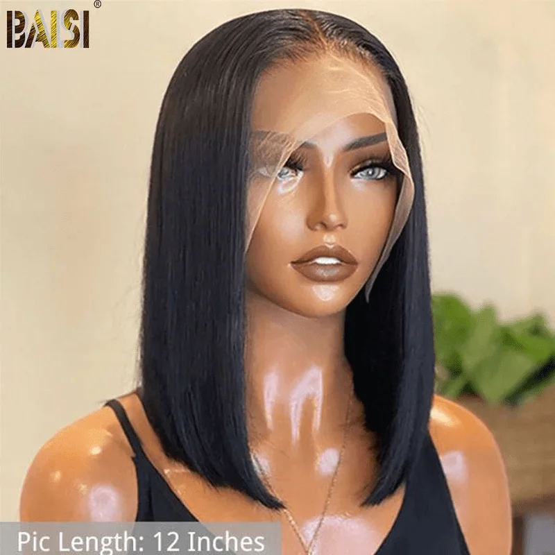 Bob Wigs for Instagram - Ready Looks Bob wig with auburn highlights for a warm and vibrant appearanceBAISI Straight 12 inch BoB Wig Bob Wigs for Instagram - Ready Looks Bob wig with auburn highlights for a warm and vibrant appearanceBAISI Straight 12 inch BoB Wig