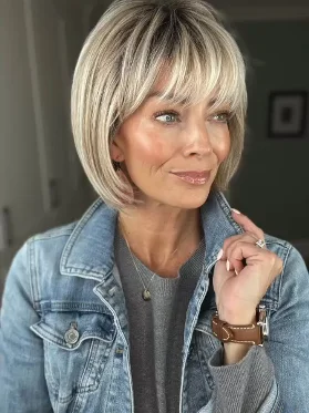 Bob Wigs for Asian Women Bob wig with a blunt cut for a modern and edgy styleBEST SELLER | Rene Of Paris Tori Bob Wigs for Asian Women Bob wig with a blunt cut for a modern and edgy styleBEST SELLER | Rene Of Paris Tori