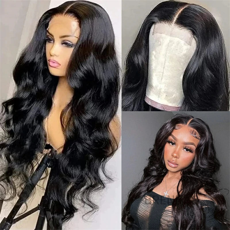Human - hair wig with a honey - blonde color for a warm and sunny lookBody Wave 4x4 HD Lace Closure Wig Real Human Hair Wig Glueless Wigs - Brennas Hair Human - hair wig with a honey - blonde color for a warm and sunny lookBody Wave 4x4 HD Lace Closure Wig Real Human Hair Wig Glueless Wigs - Brennas Hair