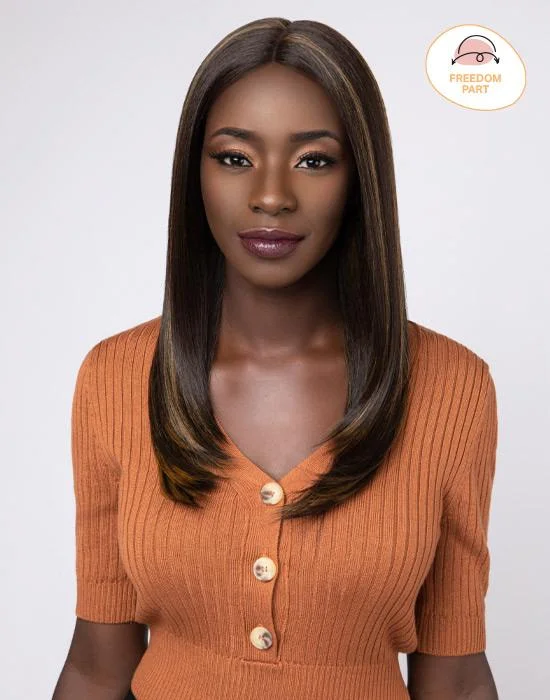Human - hair wig with a silk - base cap for a comfortable and smooth feelClassic Flip Lace Wig Human - hair wig with a silk - base cap for a comfortable and smooth feelClassic Flip Lace Wig