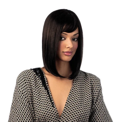 Human - hair wig with a curly texture for a bold and stylish choiceCrystal Wig