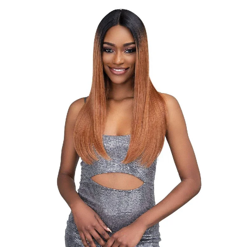 Human - hair lace wig for a luxurious and natural feelEdge HD MIU Wig - Swiss Lace
