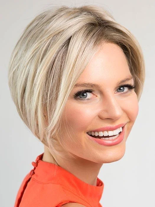 Bob Wigs for Night Outlooks Bob wig with a pre - plucked hairline for a more natural lookIGNITE | SYNTHETIC (BASIC CAP) Bob Wigs for Night Outlooks Bob wig with a pre - plucked hairline for a more natural lookIGNITE | SYNTHETIC (BASIC CAP)